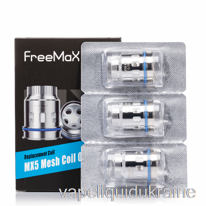 Vape Liquid Ukraine FreeMaX MX Replacement Coils 0.15ohm MX5 Mesh Coils